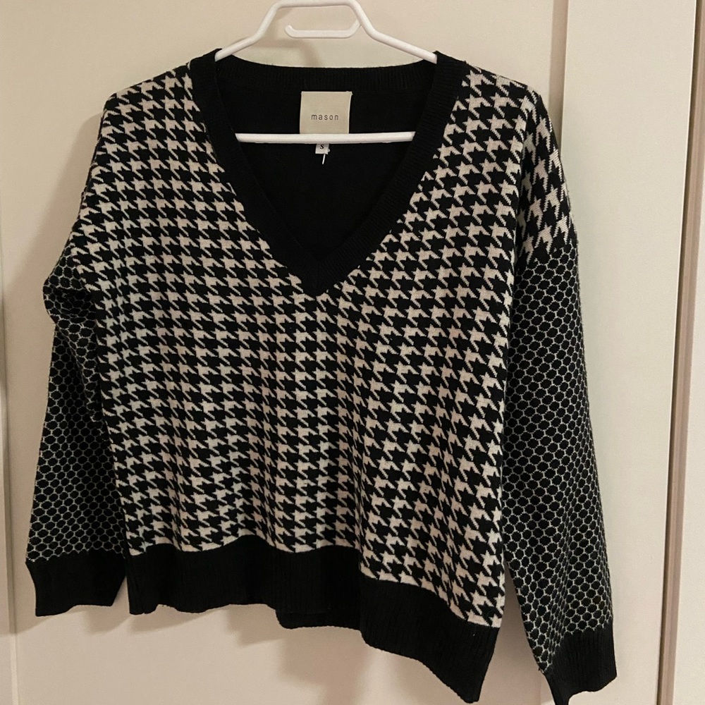 Mason houndstooth sweater